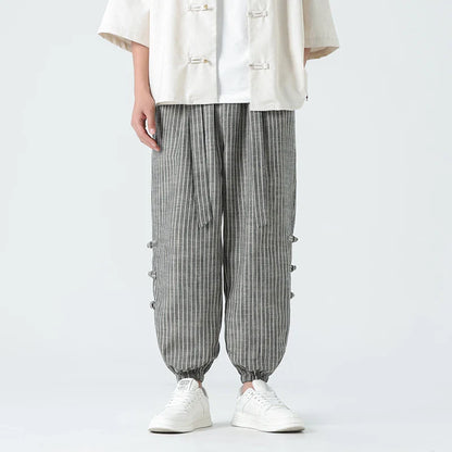 Kyoto Comfort Cotton Linen Pants