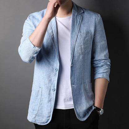 Lozano Lopez Linen Blazer