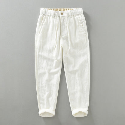 Elliot Cotton-Linen Pants