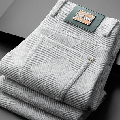 Bikham Warm Jacquard Trousers