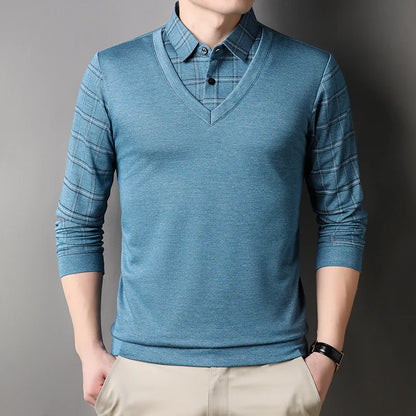 MONTGOMERY REFINED LONG SLEEVE POLO