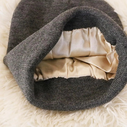 Anti-Frizz Satin Beanie