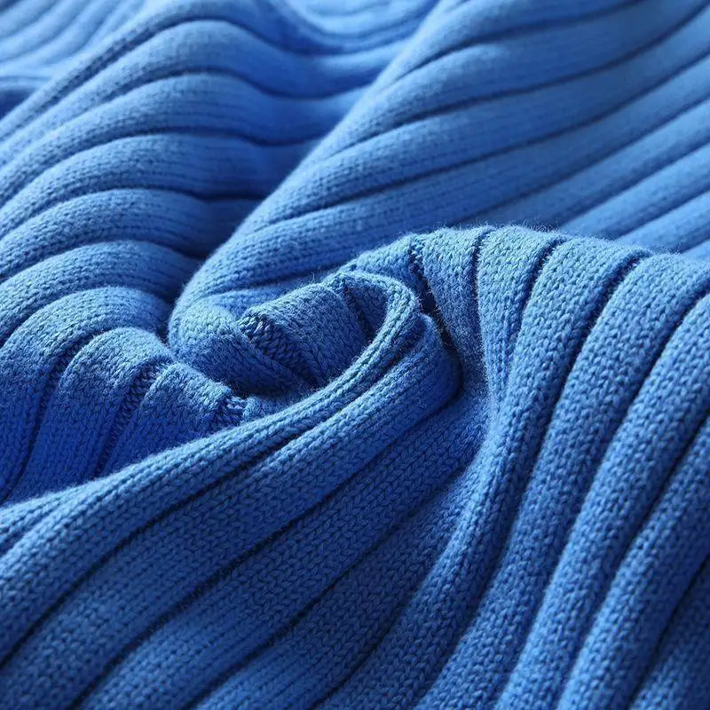 Tomo Ribbed Turtleneck Sweater