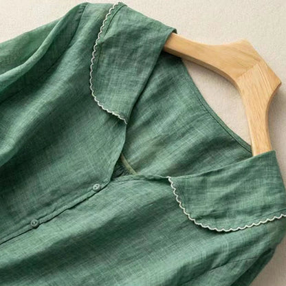 Lena Linen Blouse