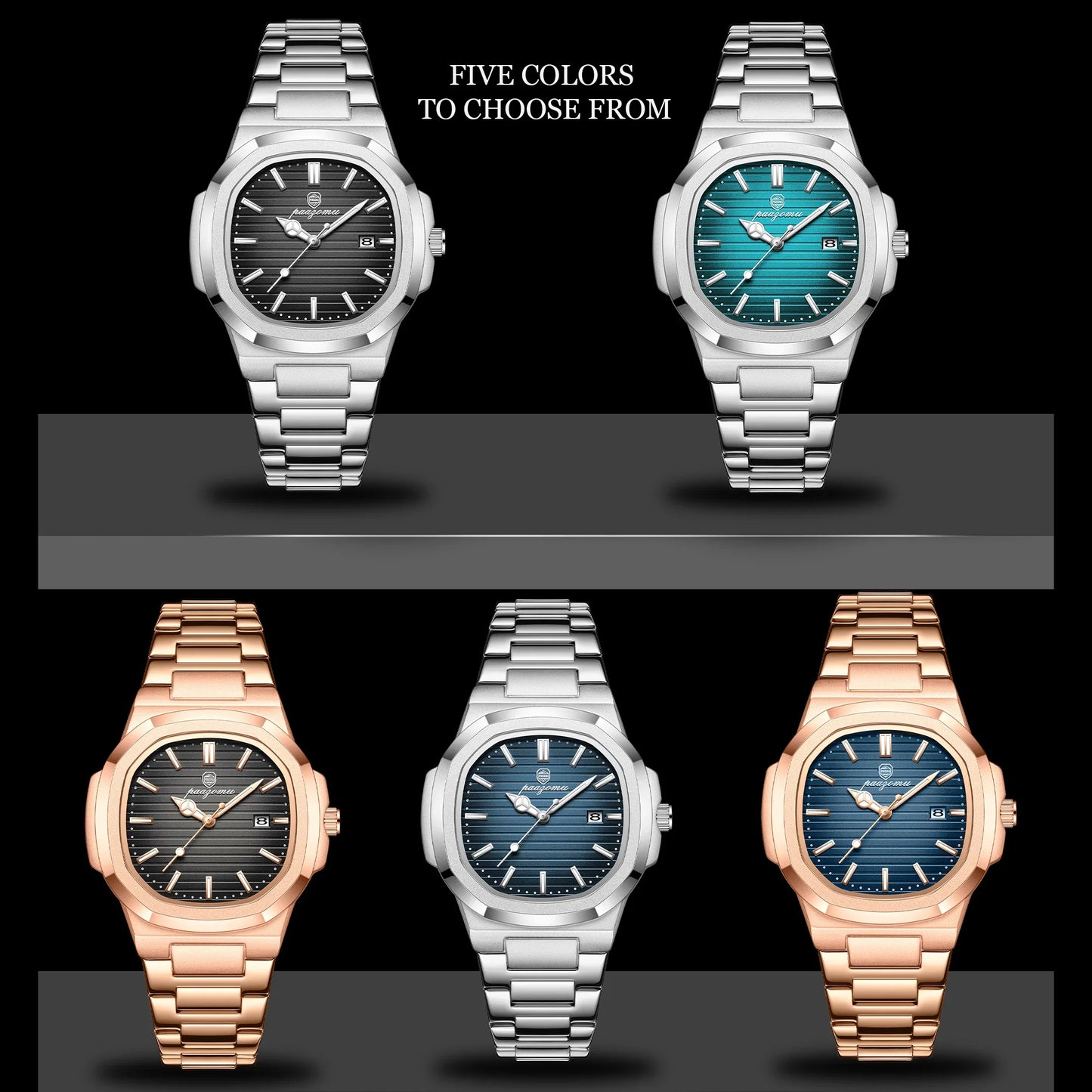 Modena d'Oro Stainless Steel Watch