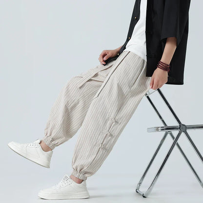 Kyoto Comfort Cotton Linen Pants