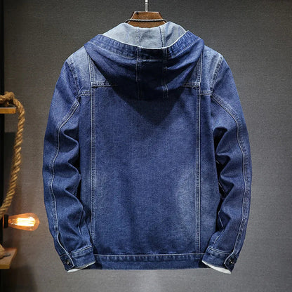Bennett Urban Hooded Denim Jacket