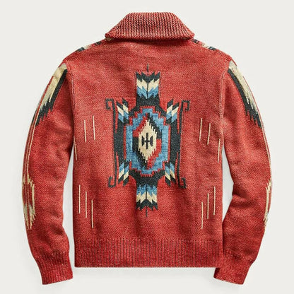 Dalton Weave Wool Cardigan