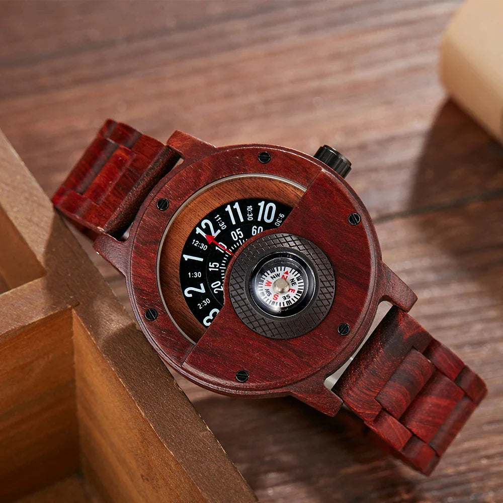 Boreal Walnut Wood Watch