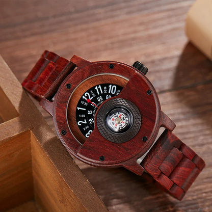 Boreal Walnut Wood Watch