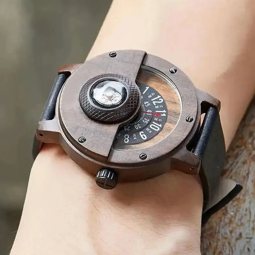 Boreal Walnut Wood Watch