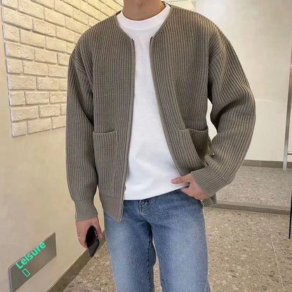 Lyndon Crew Knit Cardigan