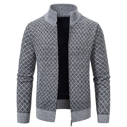 Caden Grid Knit Jacket