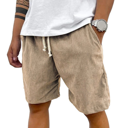 Calvin Drawstring Corduroy Shorts