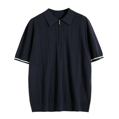 Lozano Lopez Zip Polo