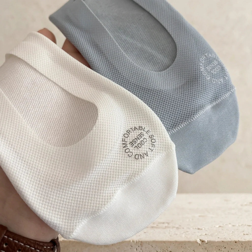 Invisible Breathable Reinforced Toe No-Show Socks