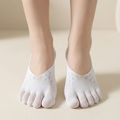 Invisible Breathable No-Slip Toe Socks