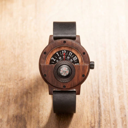 Boreal Walnut Wood Watch