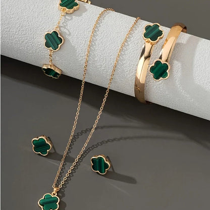 Lucky Clover Jewels 4-Piece Set