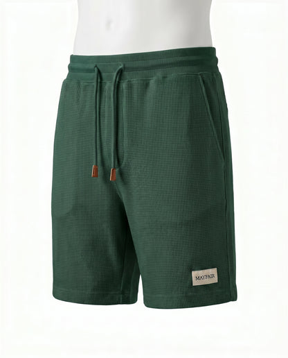MAYFAIR Men's Elegant Shorts - Dark Green