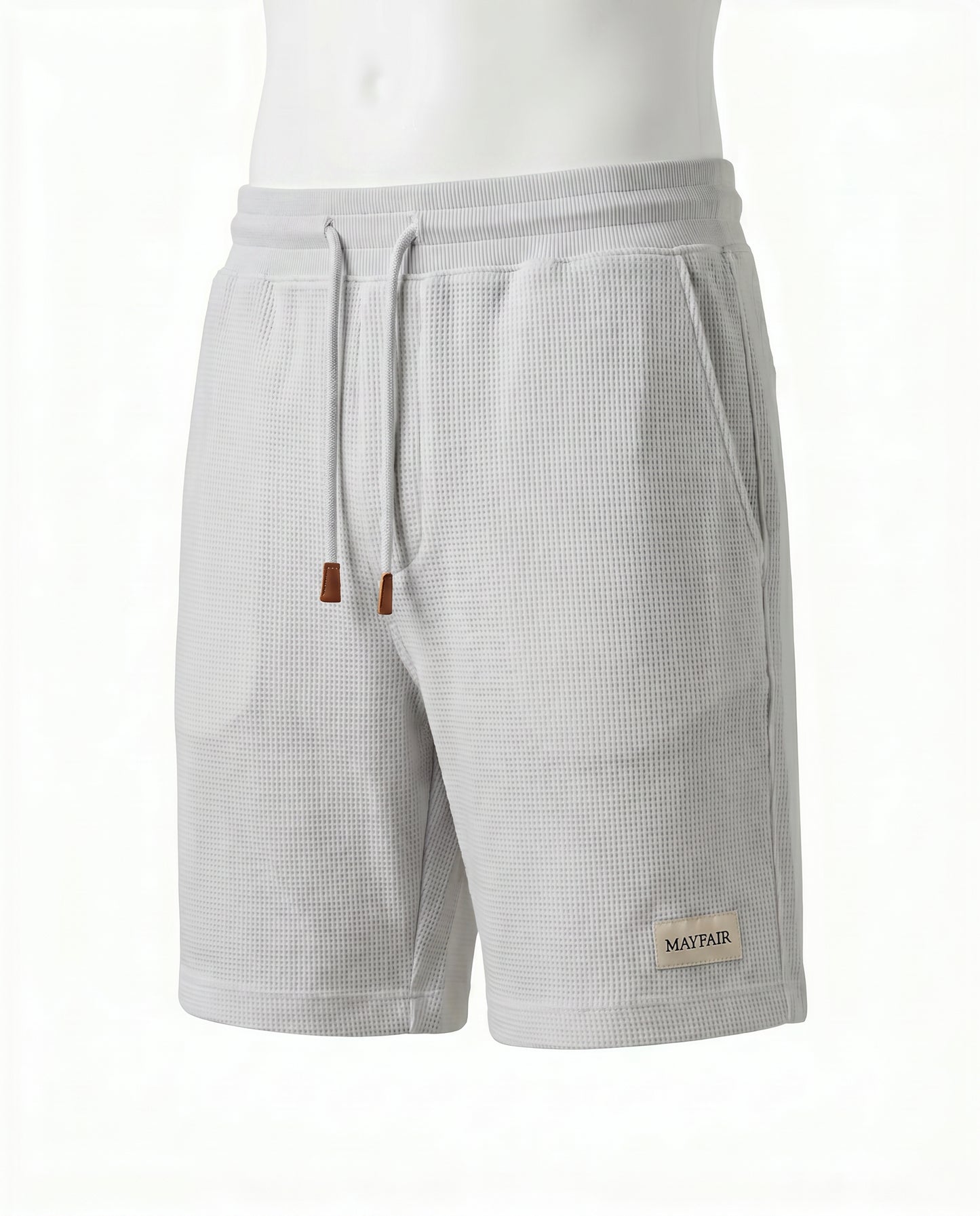 MAYFAIR Men's Elegant Shorts - Light Grey