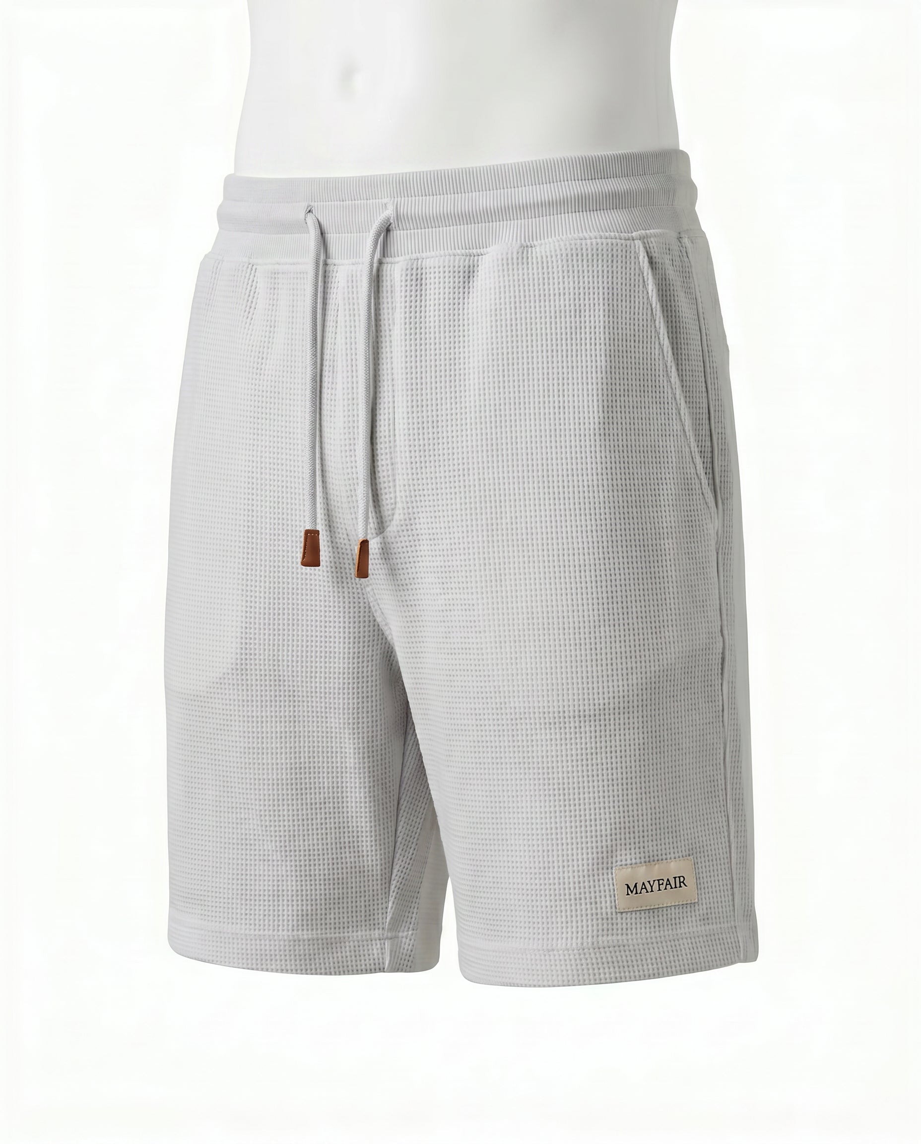 MAYFAIR Men's Elegant Shorts - Light Grey