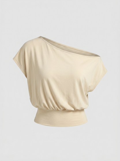 MAYFAIR Blouson Off-Shoulder Top