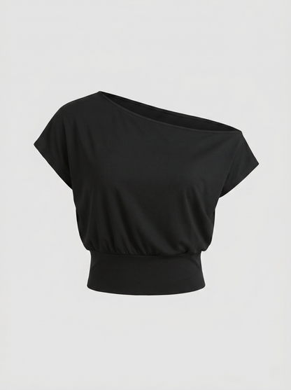 MAYFAIR Blouson Off-Shoulder Top