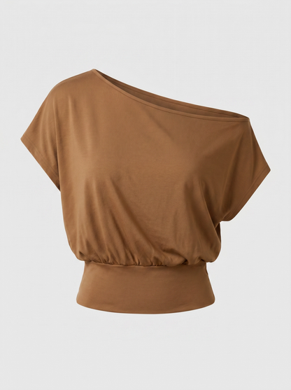 MAYFAIR Blouson Off-Shoulder Top