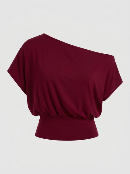 MAYFAIR Blouson Off-Shoulder Top