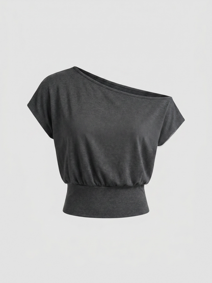MAYFAIR Blouson Off-Shoulder Top