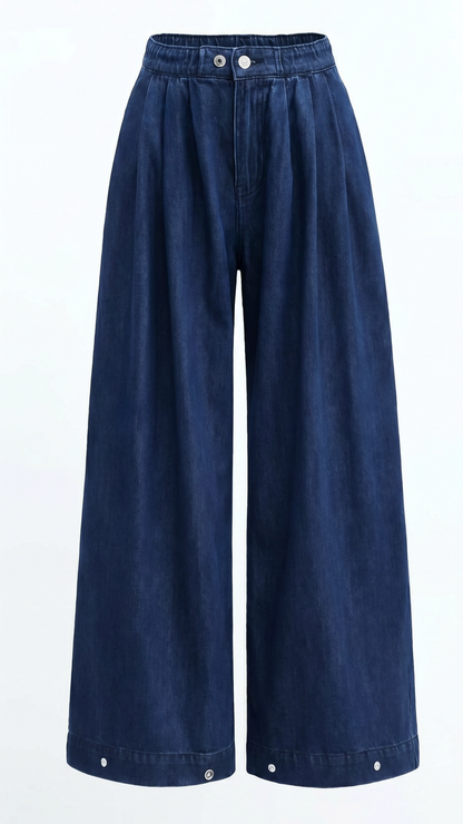 MAYFAIR Vintage Wide Leg Denim Trousers