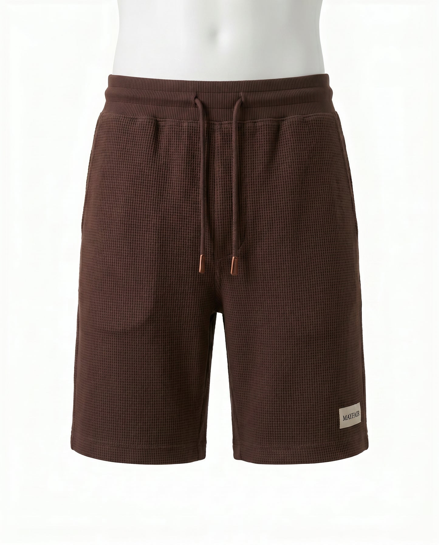 MAYFAIR Men's Elegant Shorts - Dark Brown