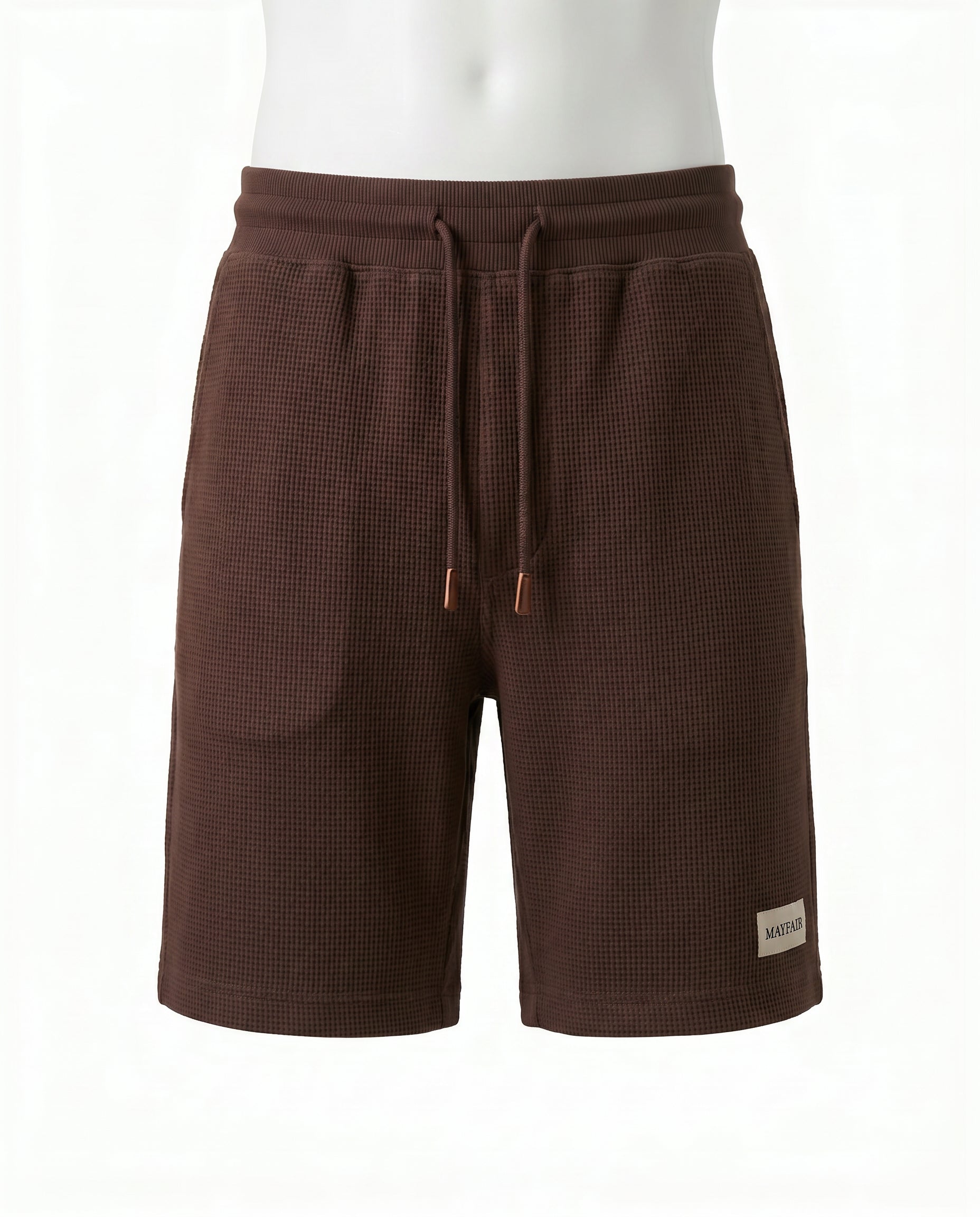 MAYFAIR Men's Elegant Shorts - Dark Brown