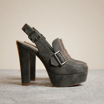 Bella Slingback Block Heels