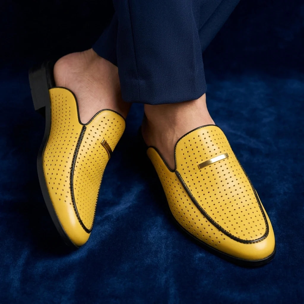 Bastian Leather Mule